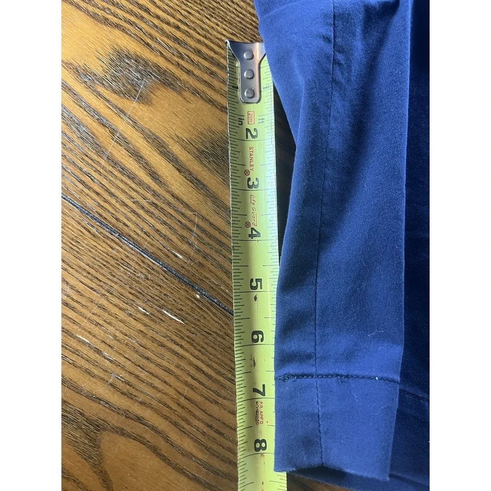 Polo Ralph Lauren Golf Shorts Mens 36 Blue Chino Front Zip Fly Preppy Classic